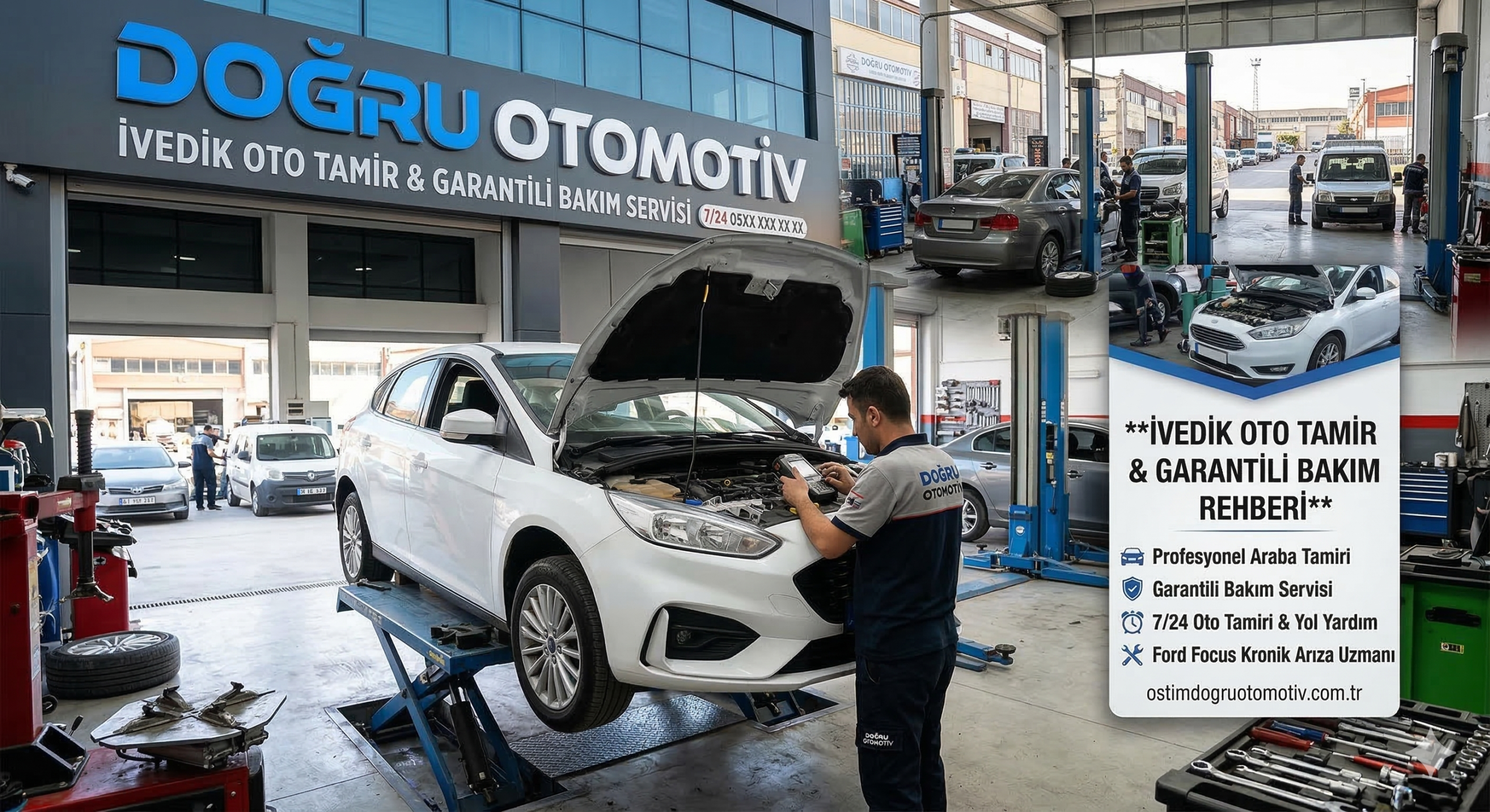 İvedik Oto Tamir ve Garantili Bakım Servisi | Doğru Otomotiv